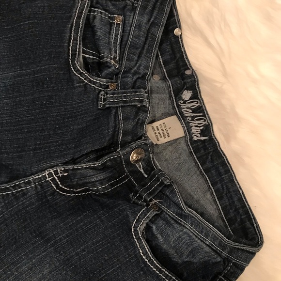 Red Rivet Jeans - Picture 7 of 8